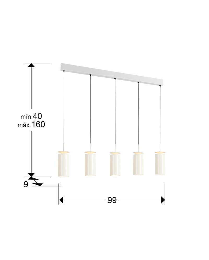 ALFARA- LAMPARA 5L CREMA